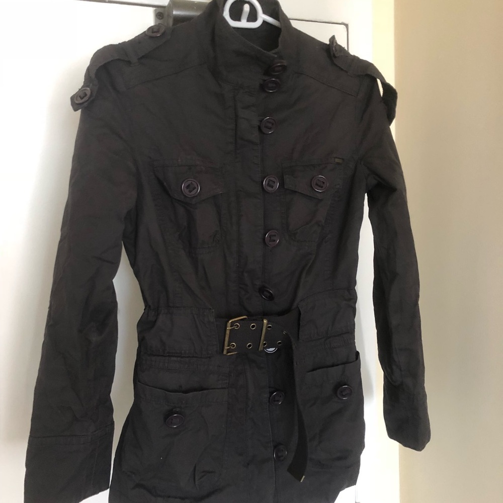 MNG Casual Sportswear dark gray jacket, size xs